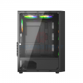 Vỏ Case Vitra CERES V305-M 3FRGB BLACK (Kèm 3 Fan RGB)