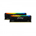 Ram Kingston Fury Beast RGB 16GB(2x8GB) DDR4 Bus 3200Mhz - (KF432C16BB2AK2/16)