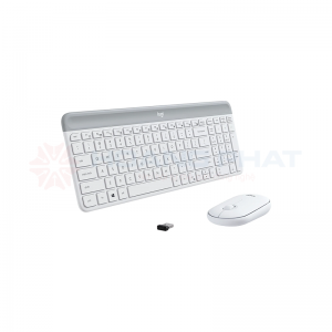 Bộ bàn phím chuột không dây Logitech MK470 Wireless (Màu trắng)#5