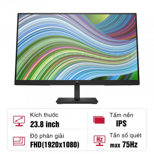 Màn hình HP P24 G5 (64X66AA) 23.8-inch IPS 75Hz#1