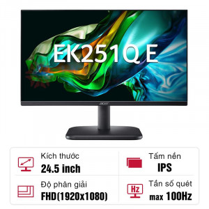 Màn hình Acer EK251Q E 24.5-inch IPS 100Hz#1