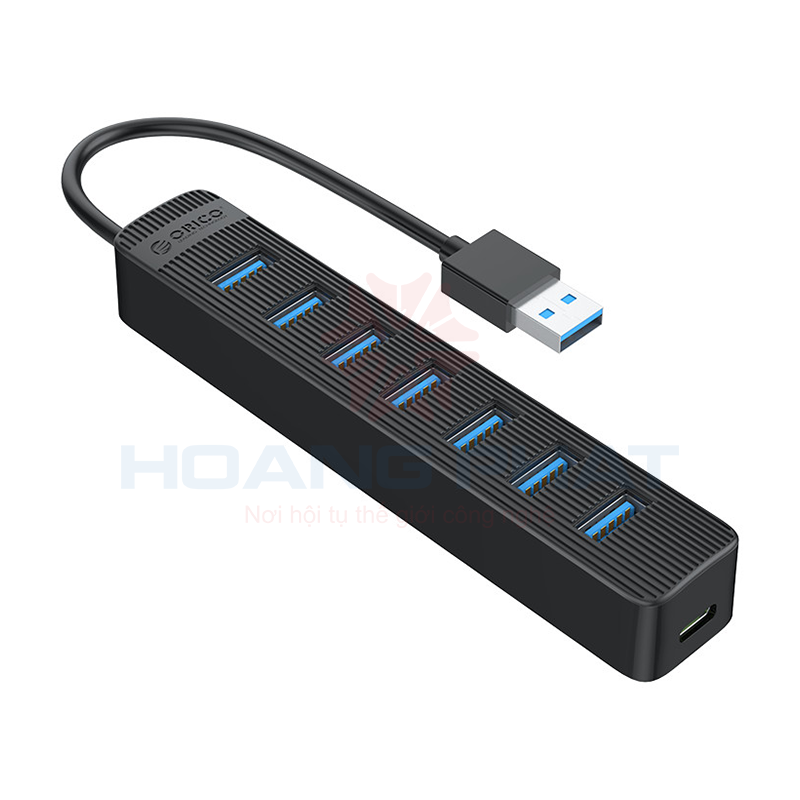 Bộ chia USB 3.0 Orico TWU3-7A-BK (7 cổng)